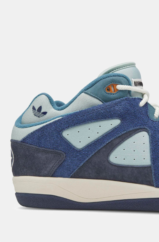 adidas Retro Mid-Top Sneakers - Blue & Light Blue