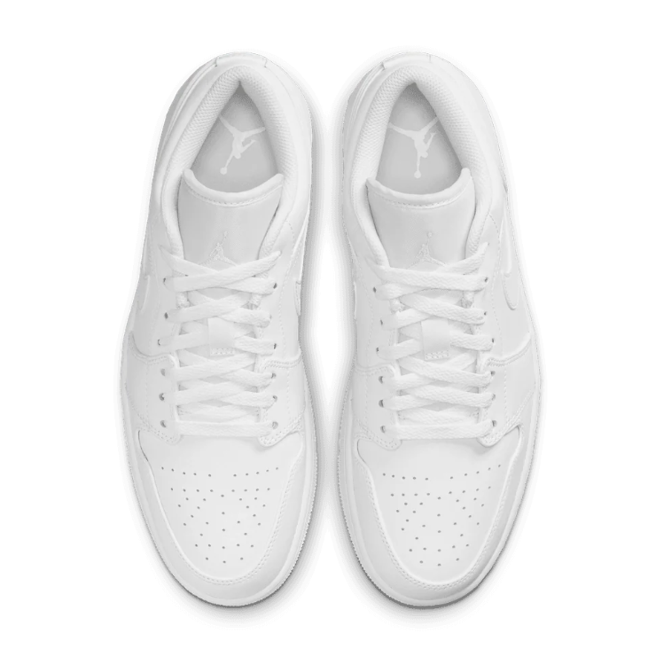 Air Jordan All-White Low-Top Sneakers