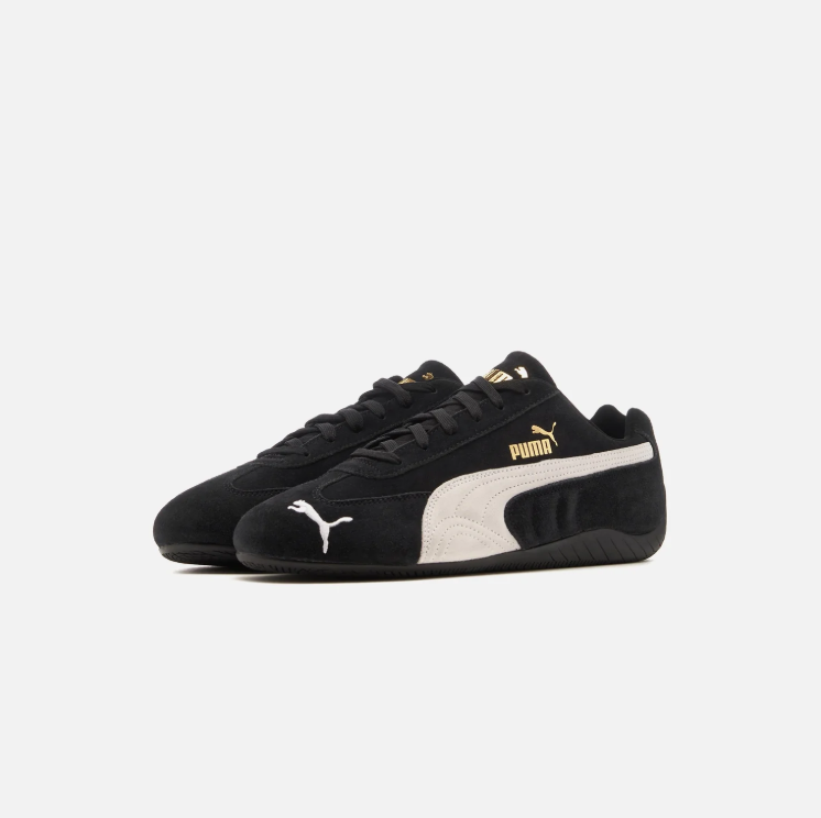 PUMA Black & White Low-Top Sneakers