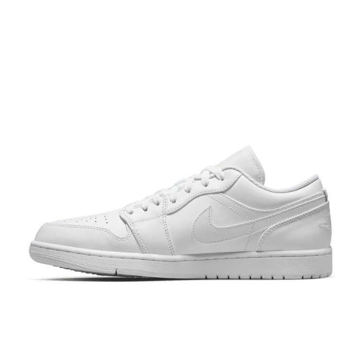 Air Jordan All-White Low-Top Sneakers