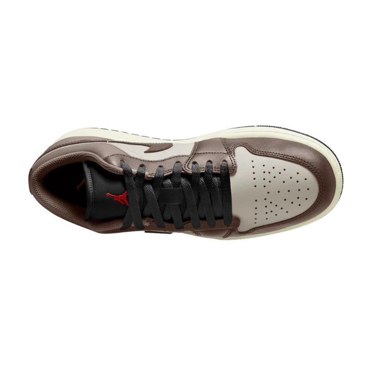 Air Jordan Brown & White Low-Top Sneakers