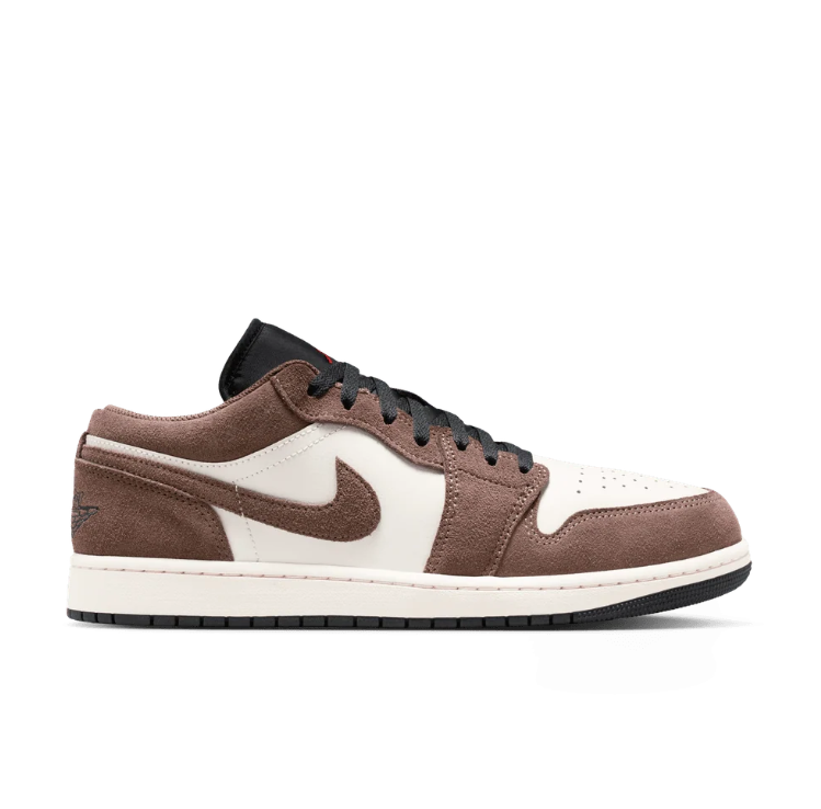 Air Jordan Brown & White Low-Top Sneakers