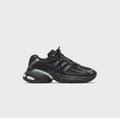 adidas Black and Silver Chunky Retro Sneakers