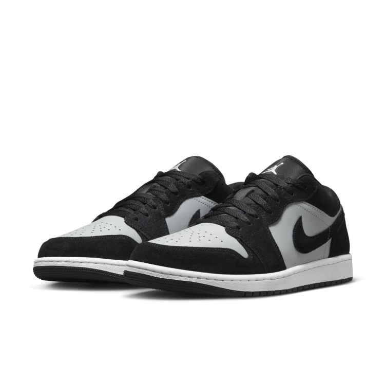 Air Jordan Black & Grey Low-Top Sneakers