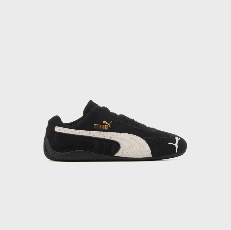 PUMA Black & White Low-Top Sneakers