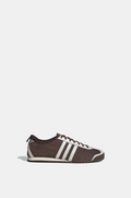 adidas Slim Retro Low-Top Sneakers - Dark Brown & Cream