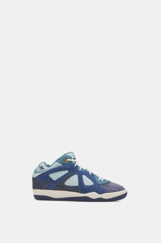 adidas Retro Mid-Top Sneakers - Blue & Light Blue