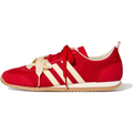 adidas Ribbon-Lace Low-Top Sneakers - Red & Cream