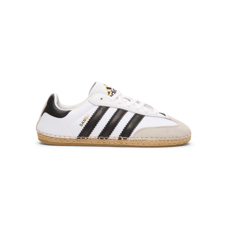 adidas Samba Low-Top Sneakers - White, Black & Tan