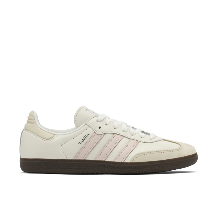 adidas Samba Low-Top Sneakers - Cream & Pale Pink