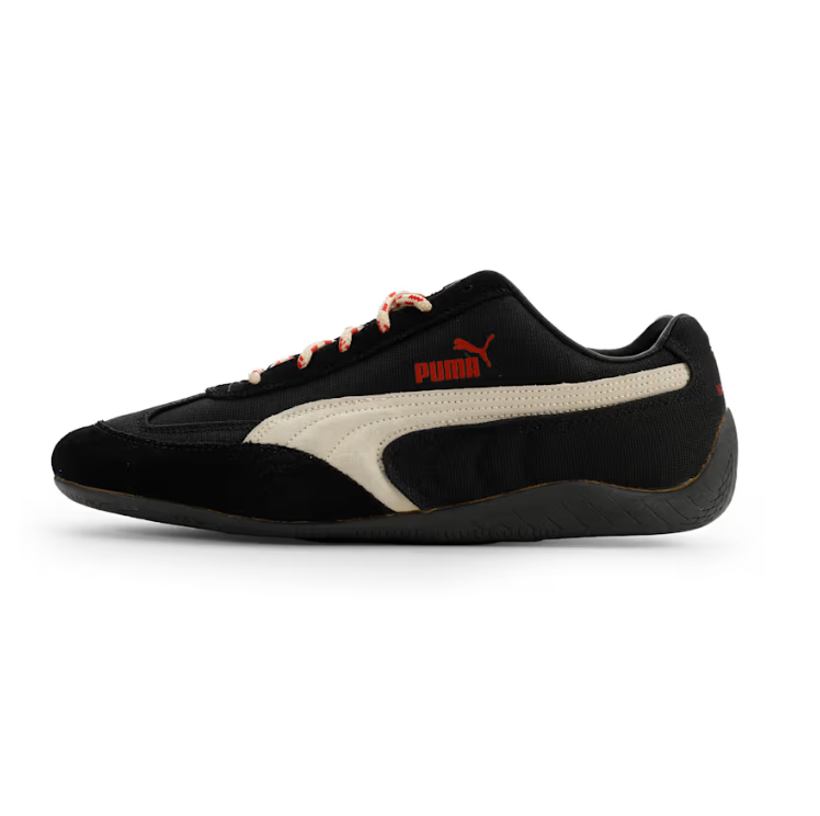PUMA x NAHMIAS Black & Cream Low-Top Sneakers