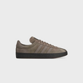 adidas Taupe Low-Top Sneakers with Black Sole