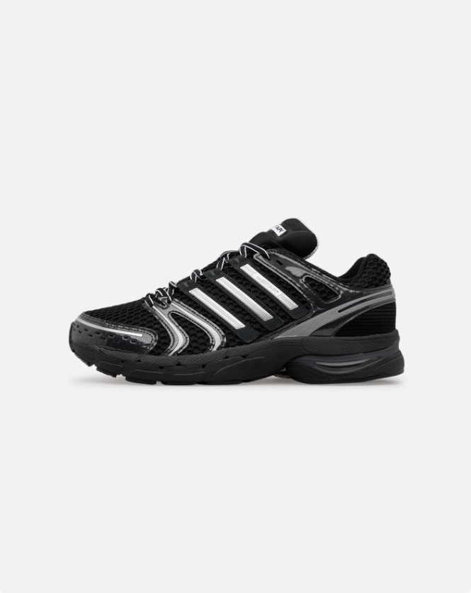 adidas Retro Mesh Sneakers - Black & Silver