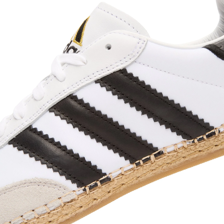 adidas Samba Low-Top Sneakers - White, Black & Tan