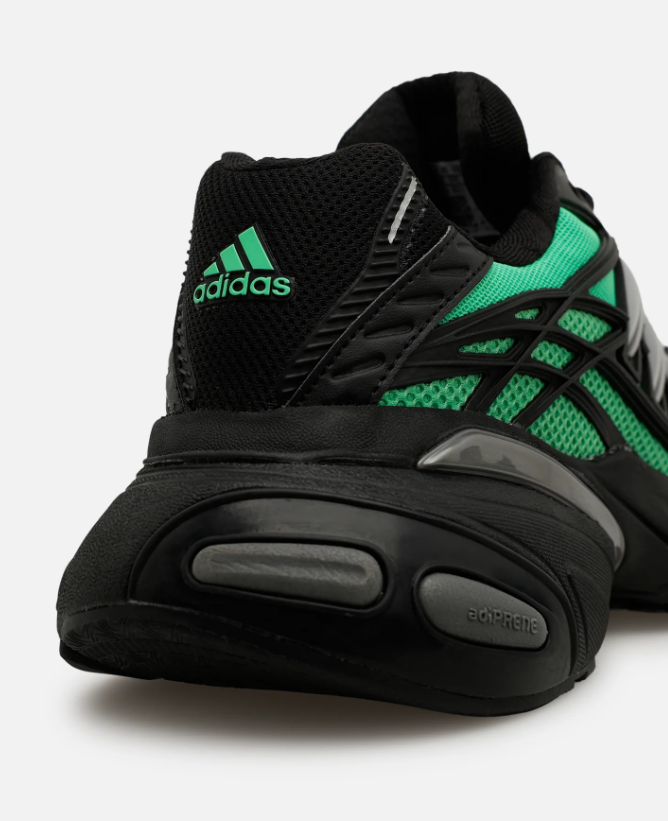 adidas Chunky Retro Mesh Sneakers - Black & Mint Green