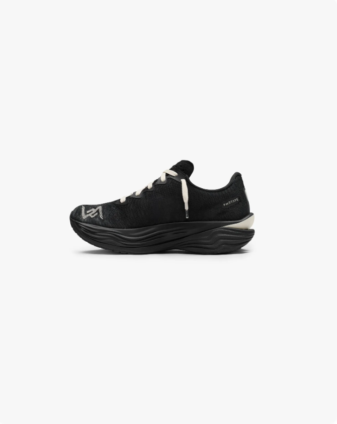 PUMA Black & Cream Low-Top Sneakers