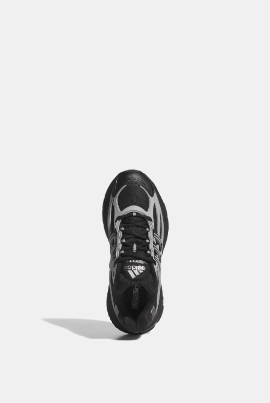 adidas Chunky Retro Mesh Sneakers - Black & Silver Gray