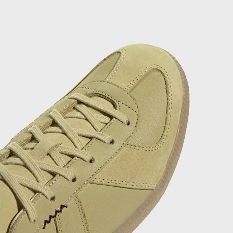 Hartcopy Olive Low-Top Sneakers with Gum-Tone Sole