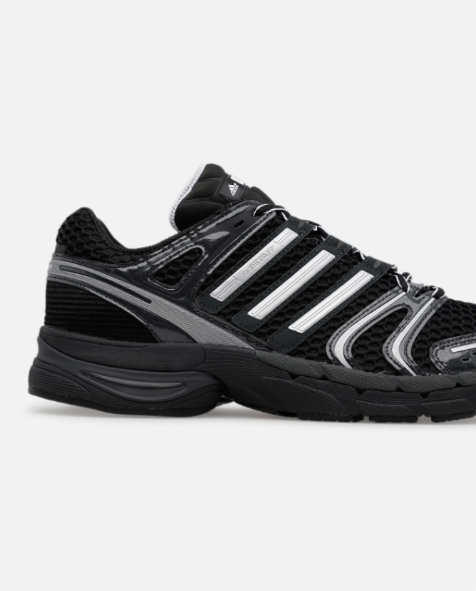 adidas Retro Mesh Sneakers - Black & Silver