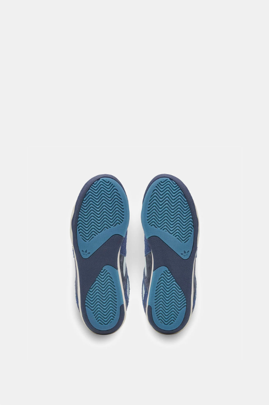 adidas Retro Mid-Top Sneakers - Blue & Light Blue