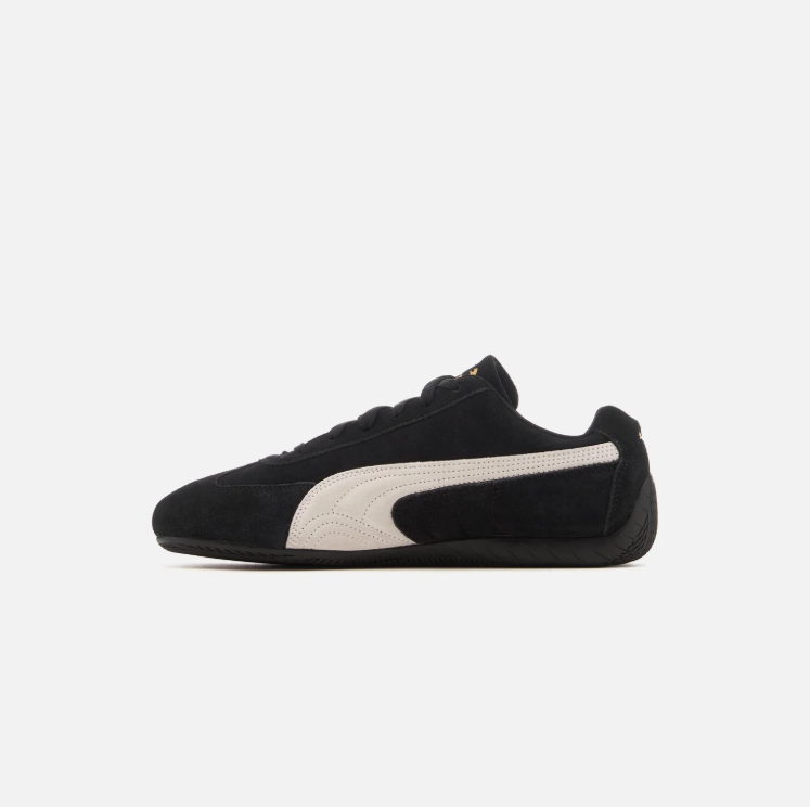 PUMA Black & White Low-Top Sneakers