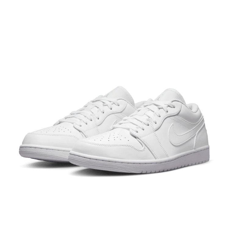 Air Jordan All-White Low-Top Sneakers