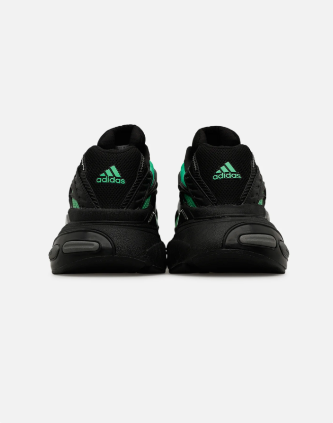 adidas Chunky Retro Mesh Sneakers - Black & Mint Green