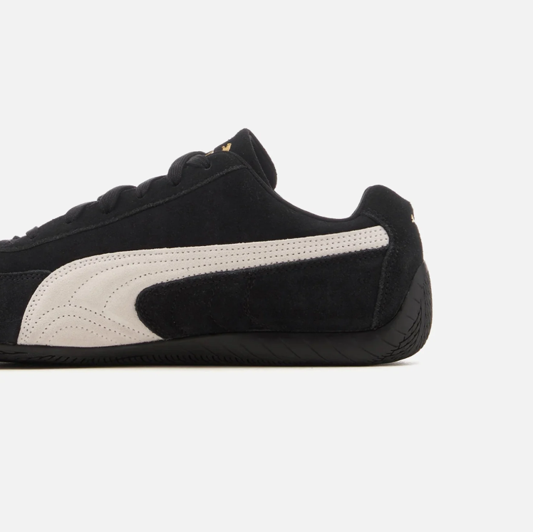 PUMA Black & White Low-Top Sneakers