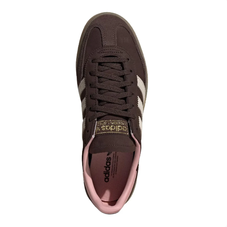 adidas Spezial Low-Top Sneakers - Dark Brown, Cream & Pink