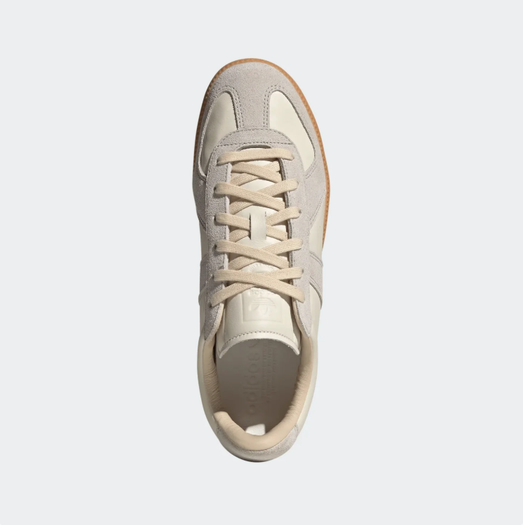 adidas Retro Low-Top Sneakers - Cream & Light Gray