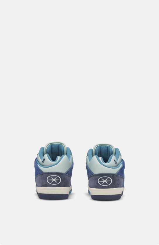adidas Retro Mid-Top Sneakers - Blue & Light Blue