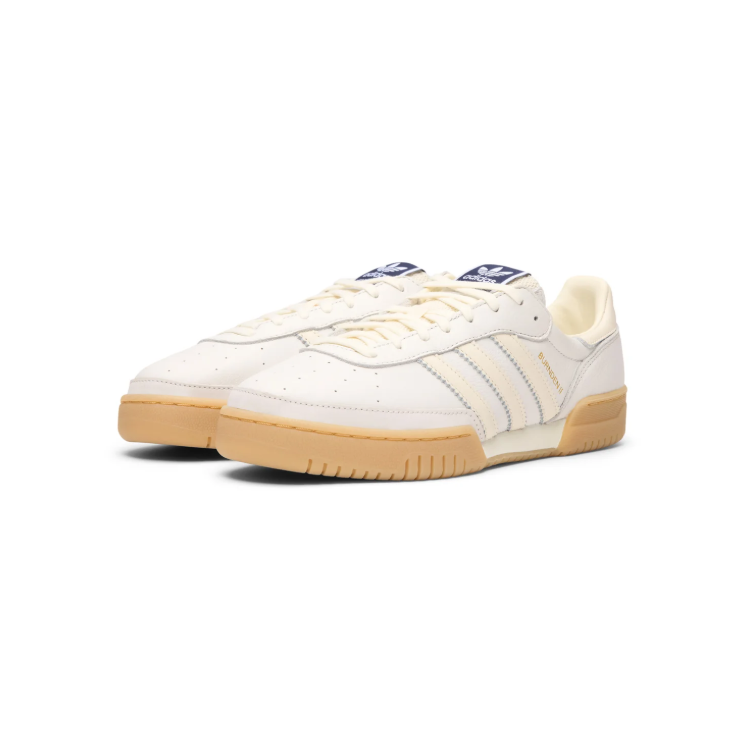 adidas Burnden Low-Top Sneakers - Cream White & Gum