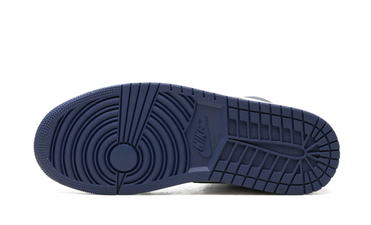 Air Jordan Navy, White & Black High-Top Sneakers