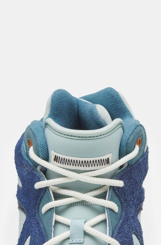 adidas Retro Mid-Top Sneakers - Blue & Light Blue