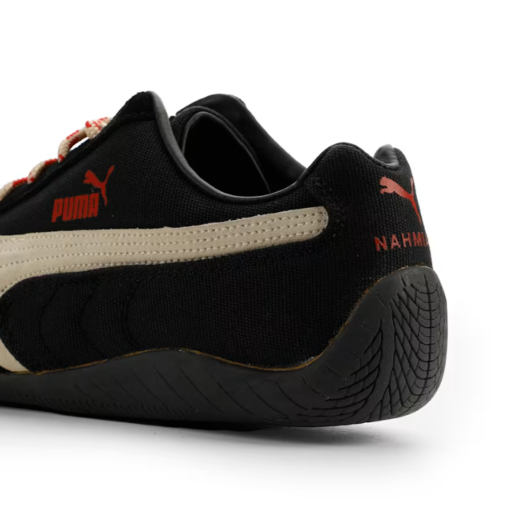 PUMA x NAHMIAS Black & Cream Low-Top Sneakers