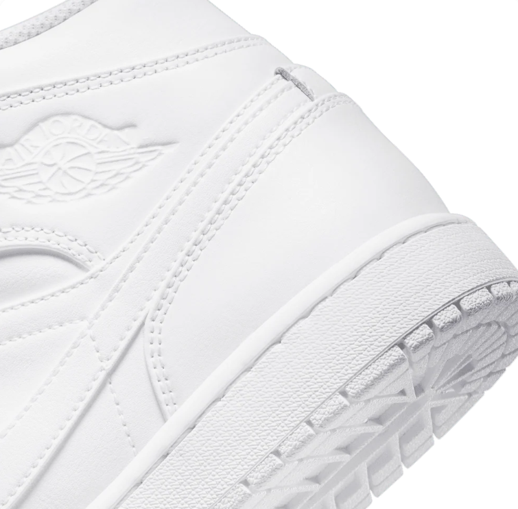 Jordan White High-Top Sneakers