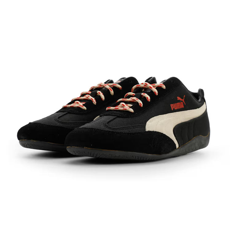 PUMA x NAHMIAS Black & Cream Low-Top Sneakers