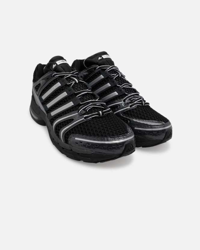 adidas Retro Mesh Sneakers - Black & Silver