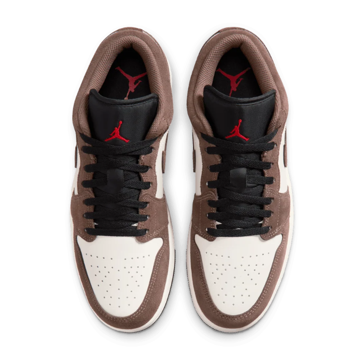 Air Jordan Brown & White Low-Top Sneakers