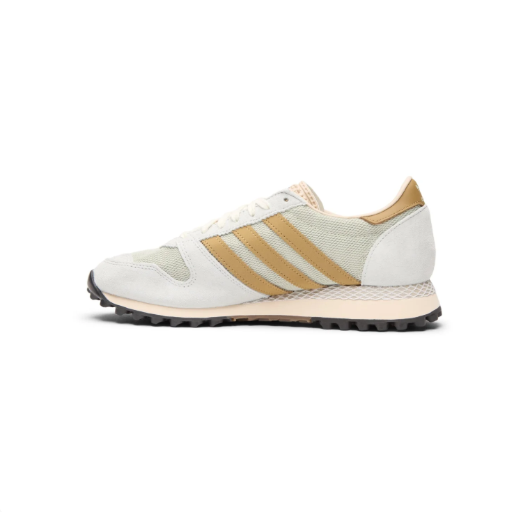 adidas Retro Low-Top Sneakers - Light Grey, Cream & Ochre