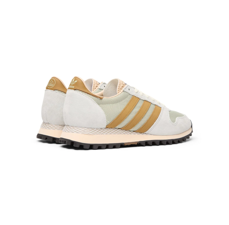 adidas Retro Low-Top Sneakers - Light Grey, Cream & Ochre