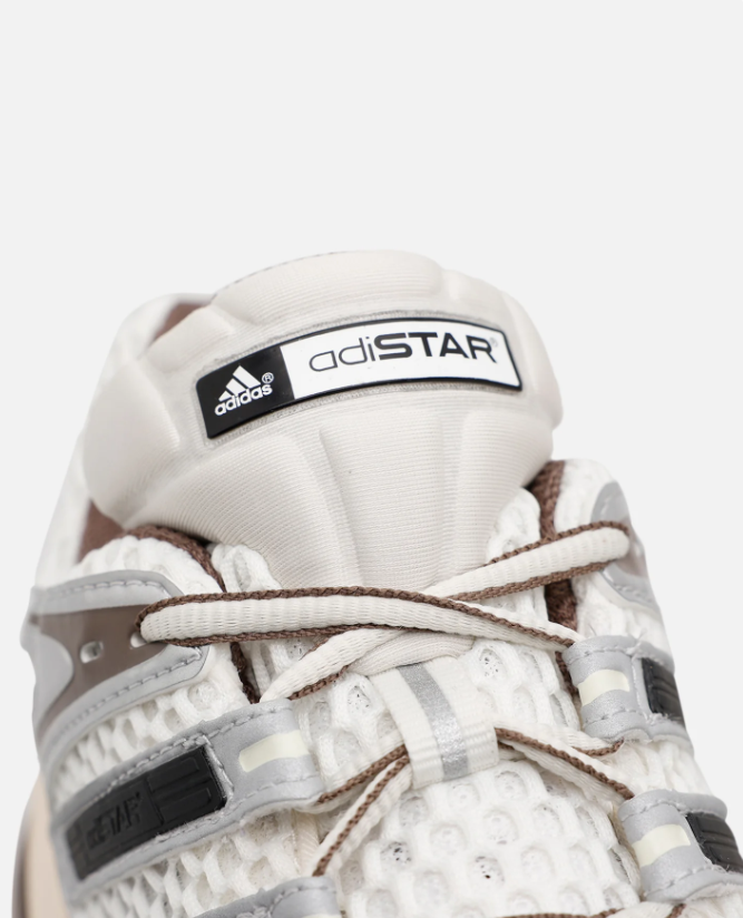 adidas Retro Mesh Sneakers - Silver, Brown & Cream