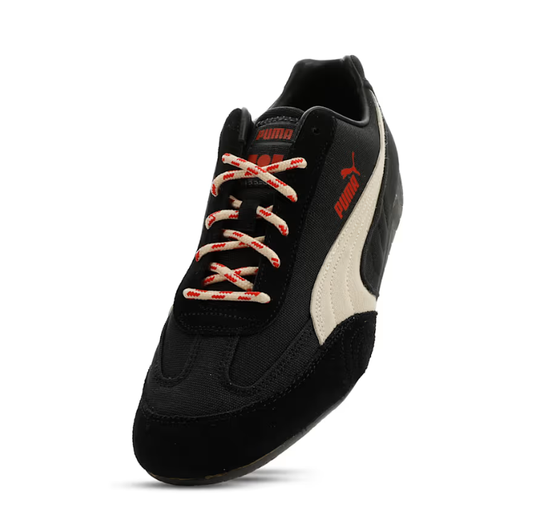 PUMA x NAHMIAS Black & Cream Low-Top Sneakers