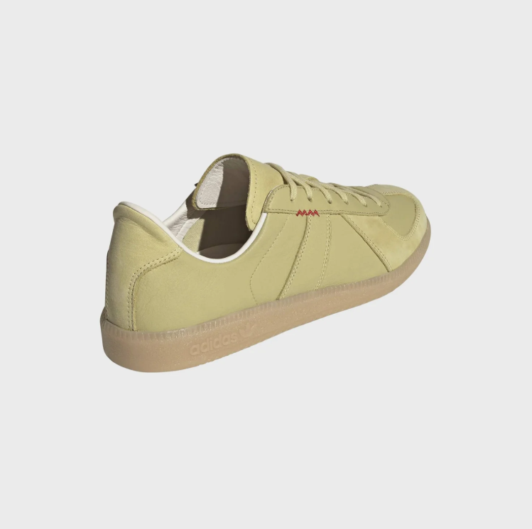 Hartcopy Olive Low-Top Sneakers with Gum-Tone Sole