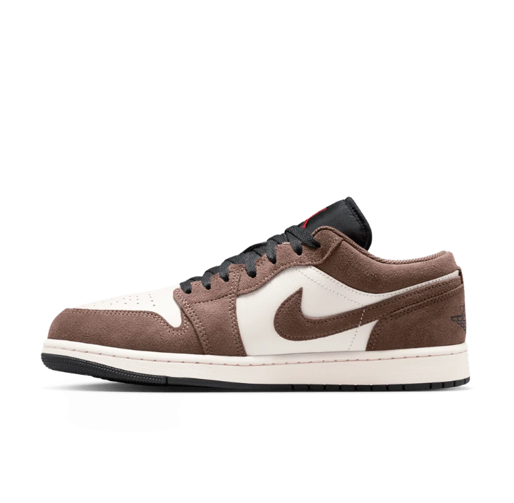 Air Jordan Brown & White Low-Top Sneakers