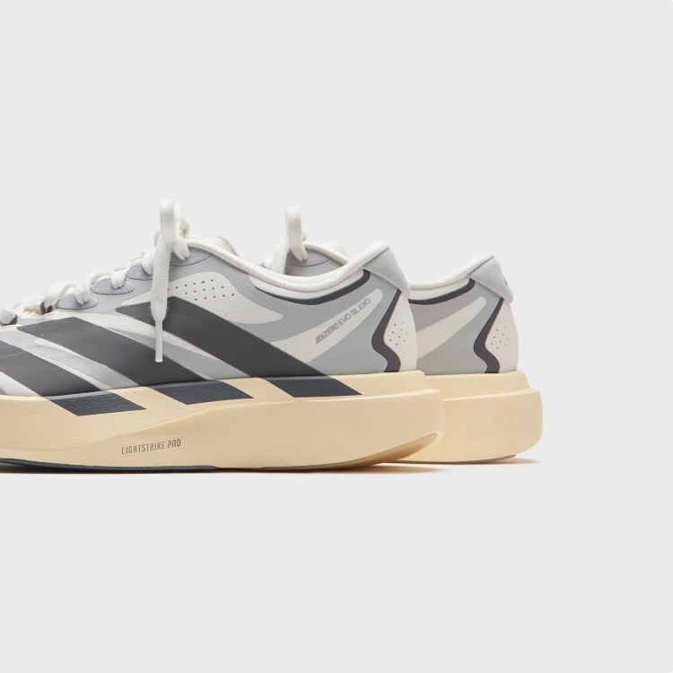 adidas Grey and Black Sneakers with Cream Sole
