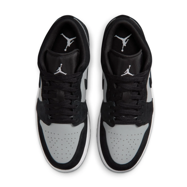 Air Jordan Black & Grey Low-Top Sneakers