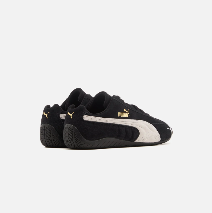 PUMA Black & White Low-Top Sneakers