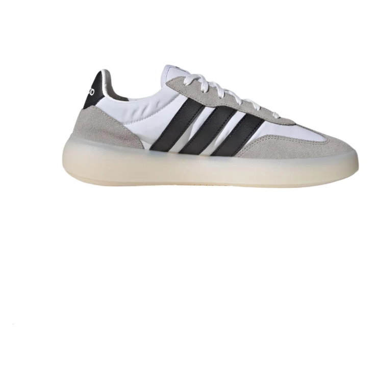 adidas Retro Low-Top Sneakers - White, Gray & Black