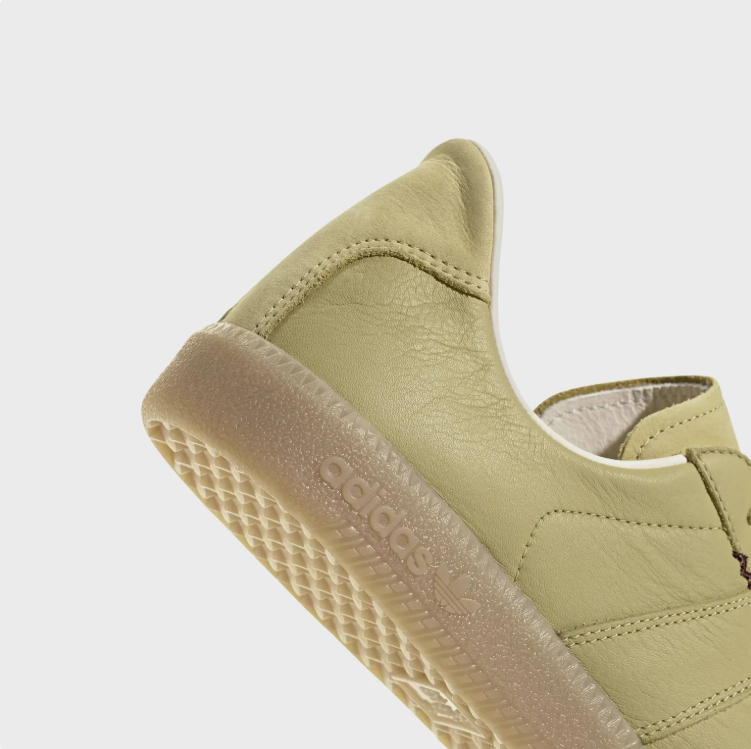 Hartcopy Olive Low-Top Sneakers with Gum-Tone Sole
